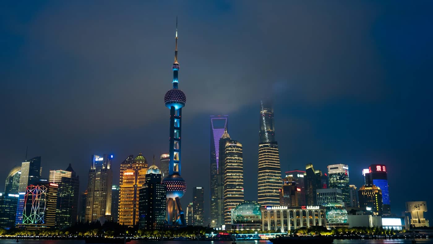 Shanghai Bund skyline at night for a soft-landing China itinerary
